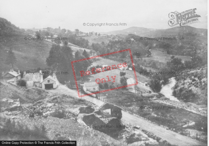 Photo of Pontrhydygroes, Hills c.1955