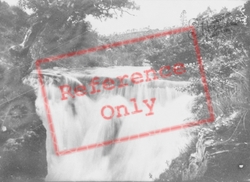 Pontrhydygroes, The Falls c.1955, Pont-Rhyd-Y-Groes