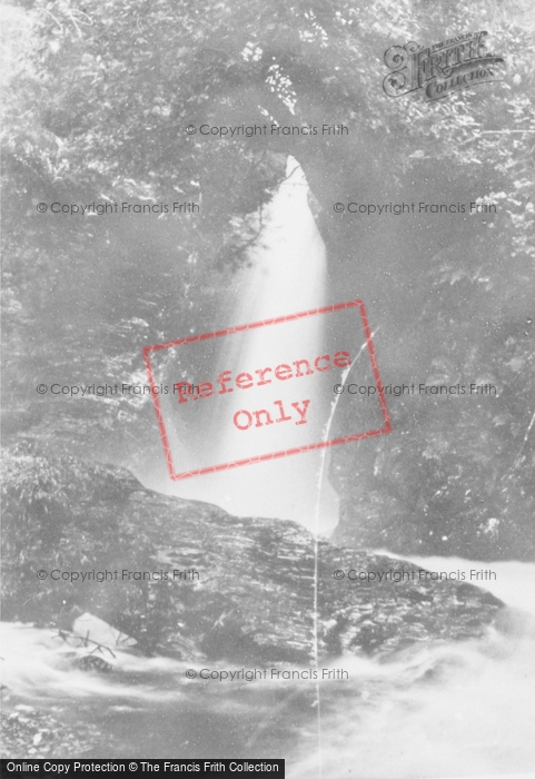 Photo of Pontrhydygroes, The Falls c.1955