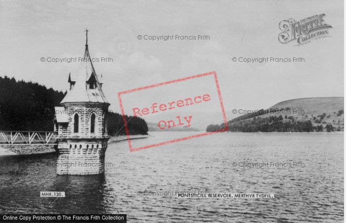 Photo of Pontsticill, Reservoir c.1965