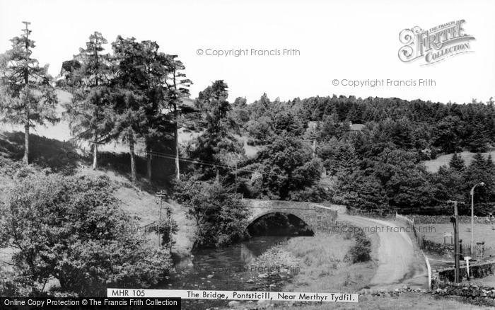 Photo of Pontsticill, The Bridge c.1965