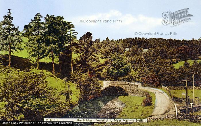 Photo of Pontsticill, The Bridge c.1965