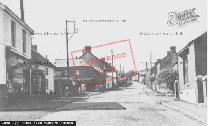 Photo of Pontyates, Main Road c.1955