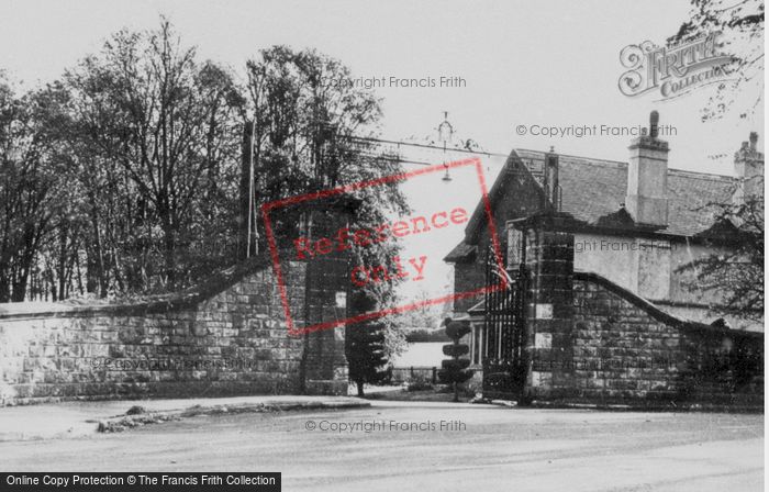 Photo of Pontyclun, Entrance To Talycarn Hospital c.1955