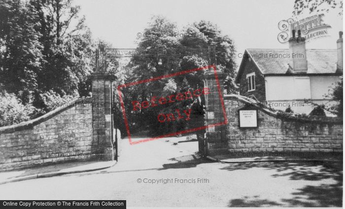 Photo of Pontyclun, Entrance To Talygarn Convalescent Home c.1960