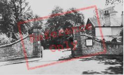 Entrance To Talygarn Convalescent Home c.1960, Pontyclun