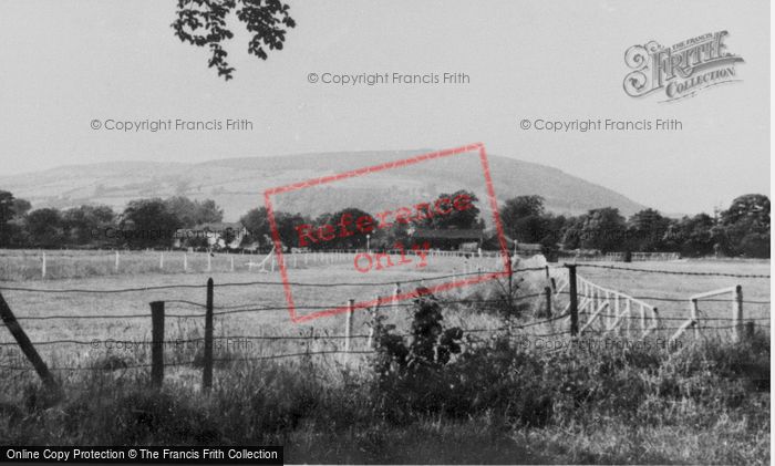 Photo of Pontyclun, The Racecourse And Smilog Mountain c.1955