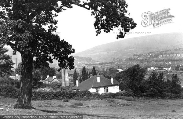 Photo of Pontymister, View From Ochwyth c.1955