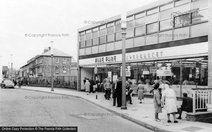 Photo of Pontypool, Commercial Street c.1965