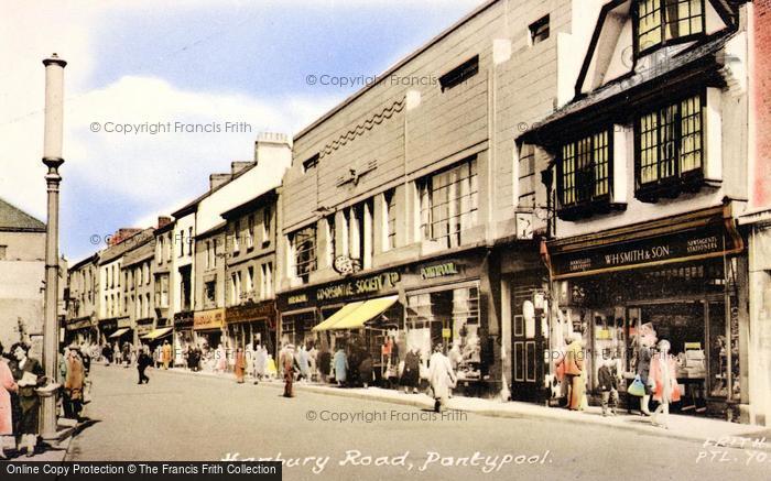 Photo of Pontypool, Hanbury Road c.1960