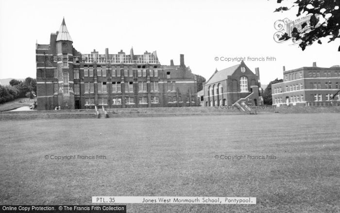 Photo of Pontypool, Jones West Monmouth School c.1960
