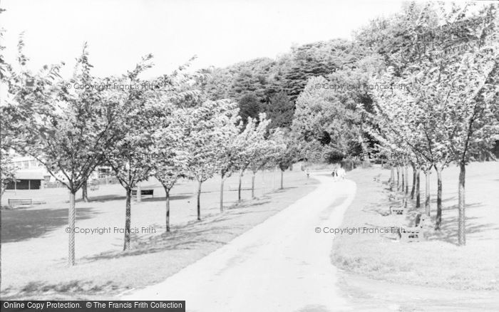 Photo of Pontypool, Park, The Gardens c.1960