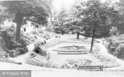 Park, The Gardens c.1965, Pontypool