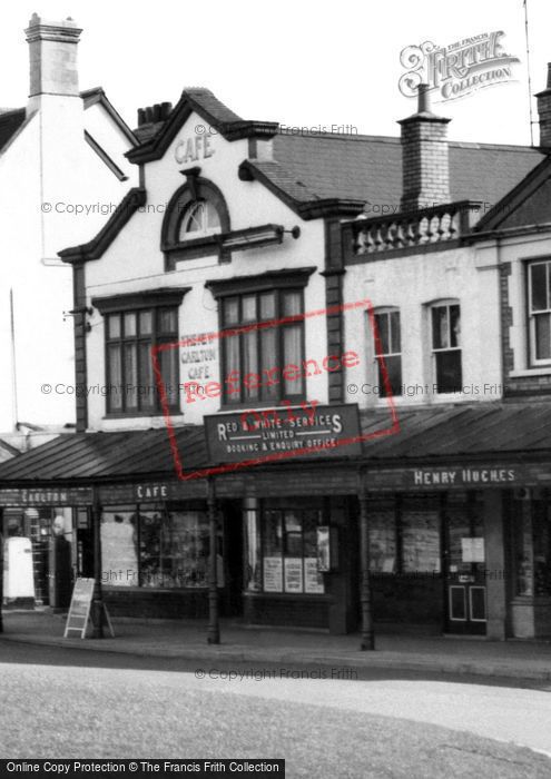 Photo of Pontypool, The Carlton Cafe, Clarence Corner c.1960