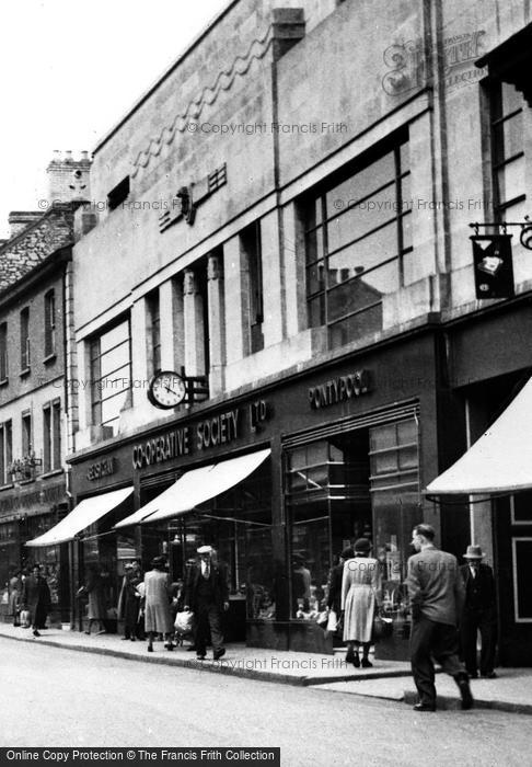 Photo of Pontypool, The Co Op, Commercial Road c.1955