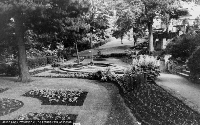 Photo of Pontypool, The Italian Gardens c.1960