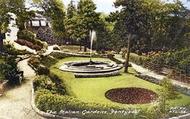 The Italian Gardens c.1960, Pontypool