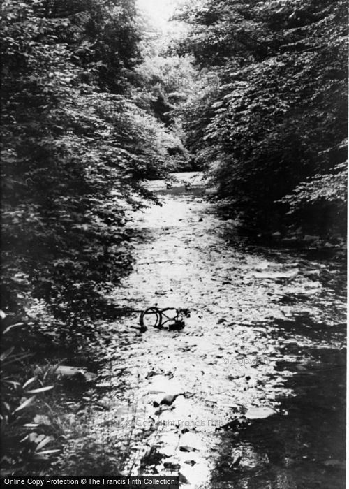 Photo of Pontypool, The River c.1965