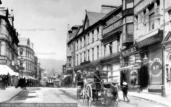 Photo of Pontypridd, Market Street  1899