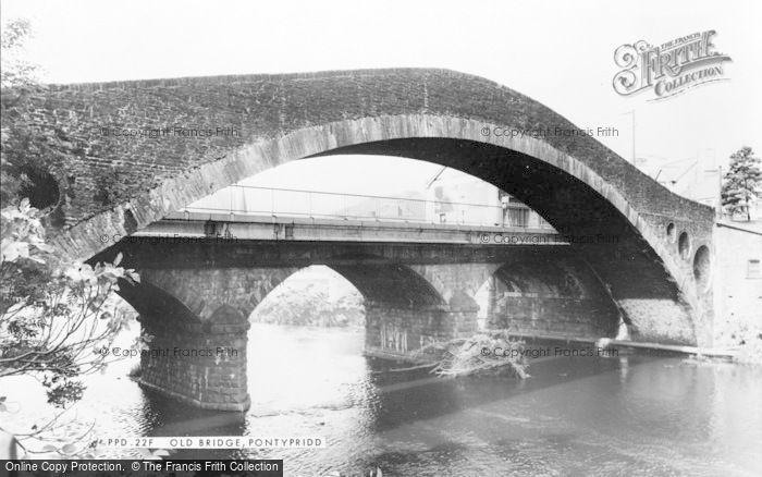 Photo of Pontypridd, Old Bridge c.1960