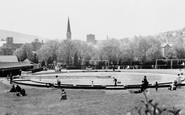 Pontypridd, Paddling Pool, Ynysangharad Park c1960