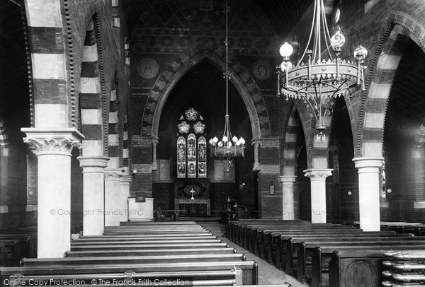 Photo of Pontypridd, Parish Church Interior 1899