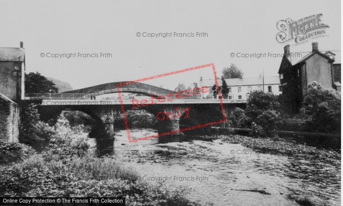 Photo of Pontypridd, The Bridge And River c.1960