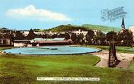 The Park, Children's Paddling Pool c.1960, Pontypridd