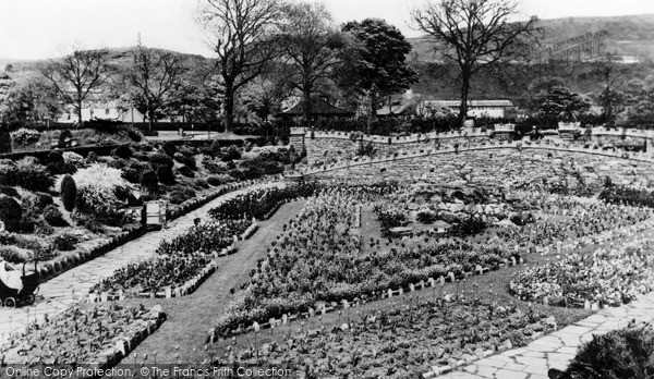 Photo of Pontypridd, The Park, Rest Gardens c.1950