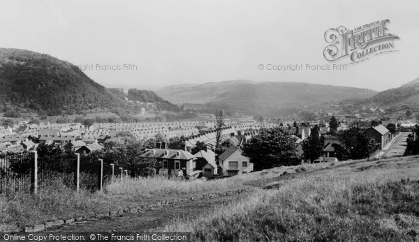 Photo of Pontypridd, Valley From Common c.1960