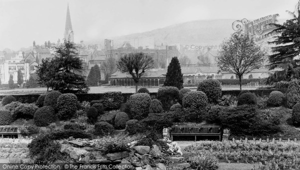 Photo of Pontypridd, Ynysangharad Park c.1955