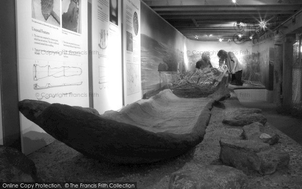 Photo of Poole, An Iron Age Logboat In The Museum 2004