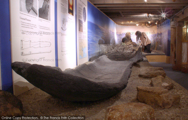 Photo of Poole, An Iron Age Logboat In The Museum 2004