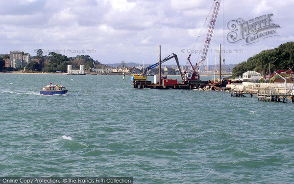 Photo of Poole, Brownsea Island, From Sandbanks Ferry 2003