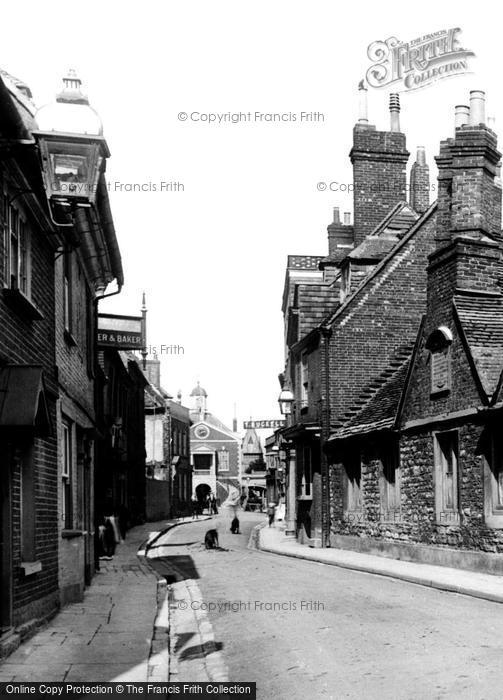 Photo of Poole, Church Street 1904