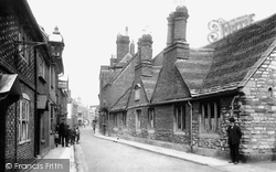 Church Street, Almshouses 1908, Poole