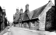 Church Street, St George's Almshouses 1904, Poole