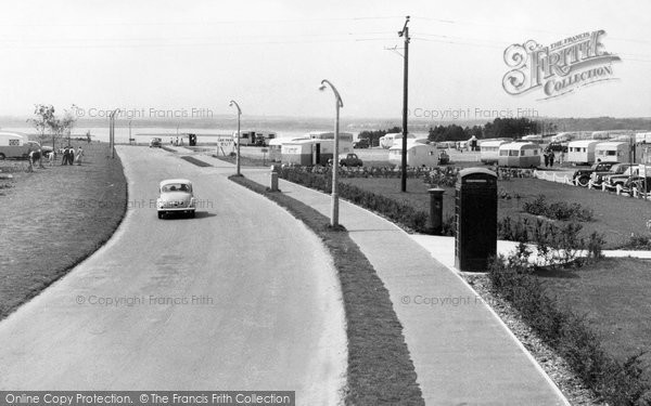 Photo of Poole, Driving Into Rockley Sands c.1960
