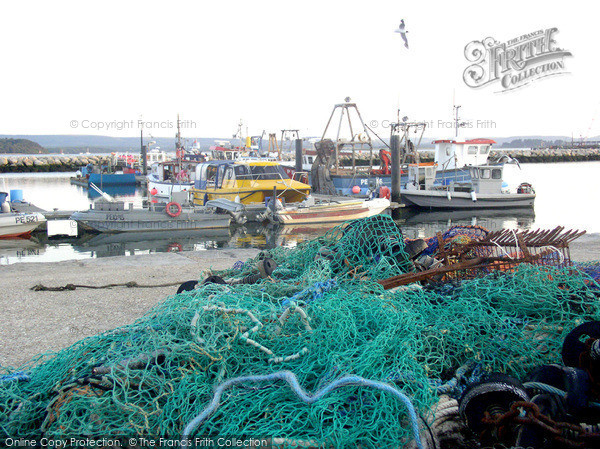 Photo of Poole, East Quay, Fishing Boats And Nets 2004