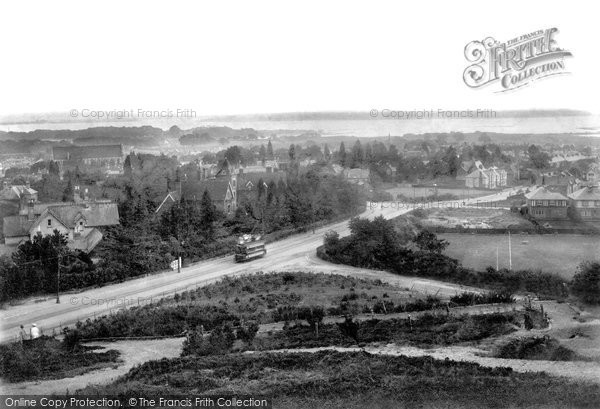 Photo of Poole, From Constitutional Hill 1908