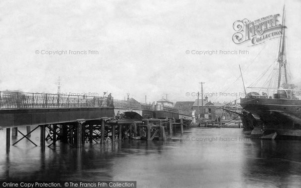 Photo of Poole, Hamworthy Bridge 1904