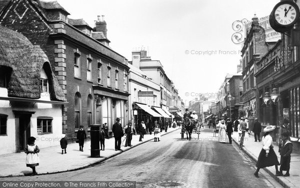 Photo of Poole, High Street 1908