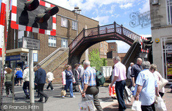 High Street, Railway Footbridge 2004, Poole