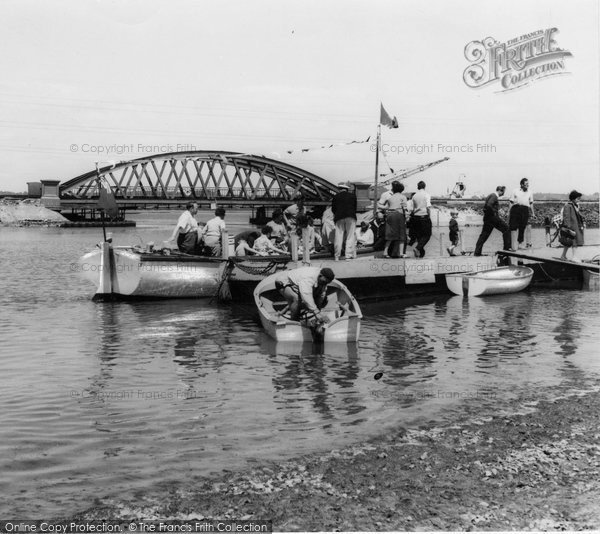 Photo of Poole, Landing Stage, Rockley Sands c.1965