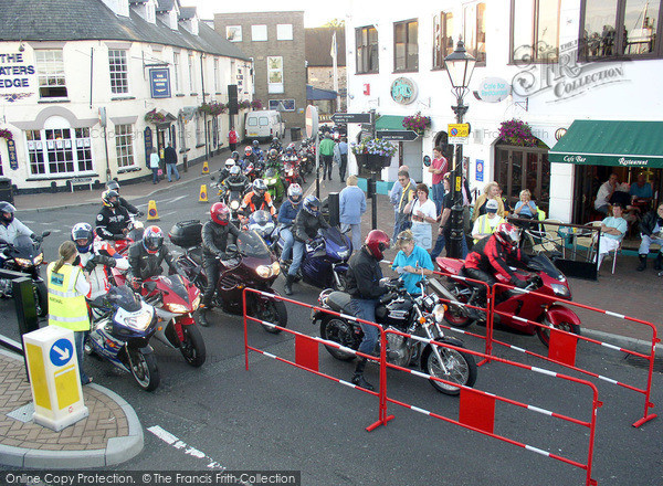 Photo of Poole, Motorcycles On Poole Quay 2004
