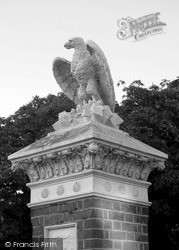 Park Entrance, Terracotta Eagle 2004, Poole