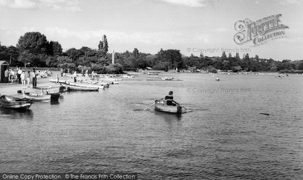 Photo of Poole, Park, The Lake c.1965