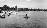 Park, The Lake c.1965, Poole