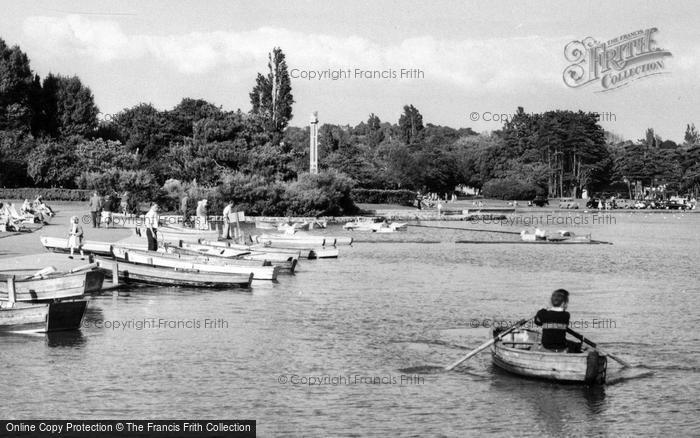Photo of Poole, Park, The Lake c.1965