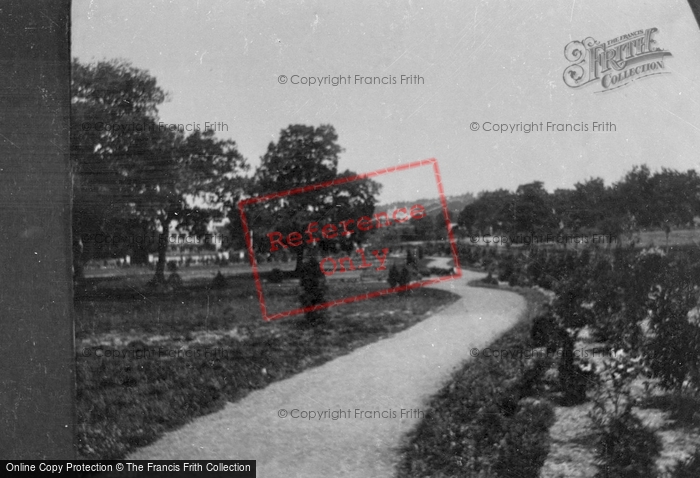 Photo of Poole, Parkstone, A View In The Park 1890